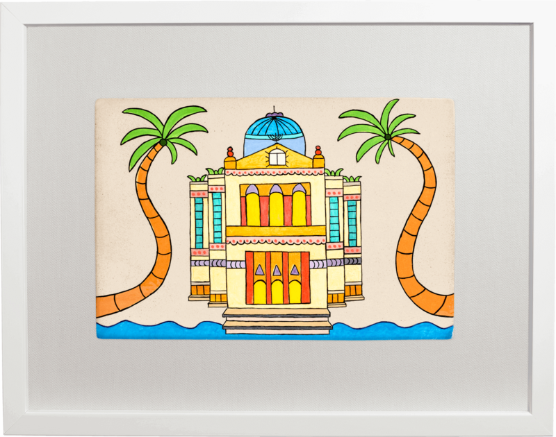 ceramic-paintings-jewish-art-the-magic-temple