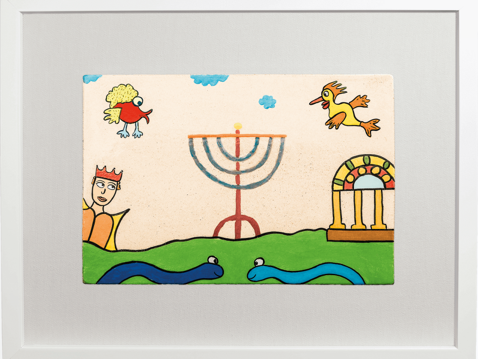 ceramic-paintings-jewish-art-menorah-after-schul