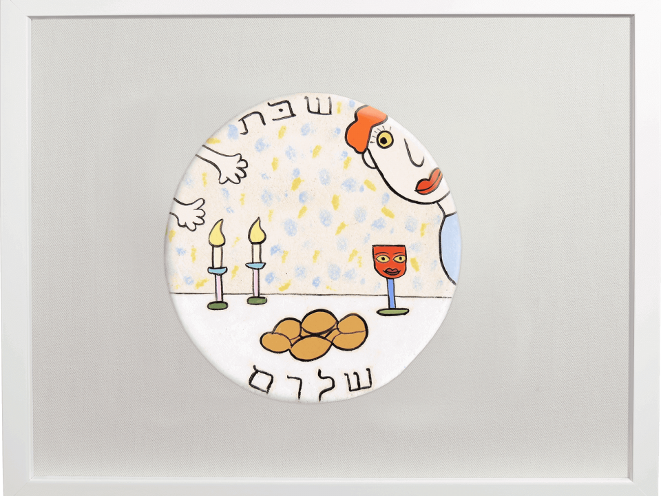 ceramic-paintings-jewish-art-shabbat