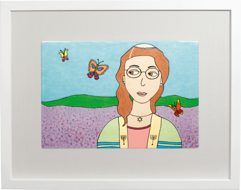 ceramic-paintings-jewish-art-bat-mitzvah