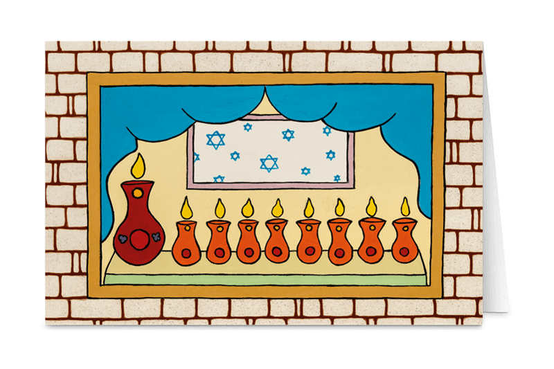 jewish-art-handmade-ceramic-tiles-artwork-greeting-cards